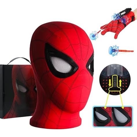 spiderman moving mask|spider man mask for adults.